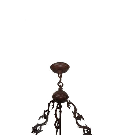 Ducks in Flight 6 Light 42" Wide Pendant