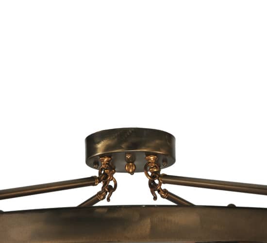 Clark 10 Light 48" Wide Semi-Flush Ceiling Fixture
