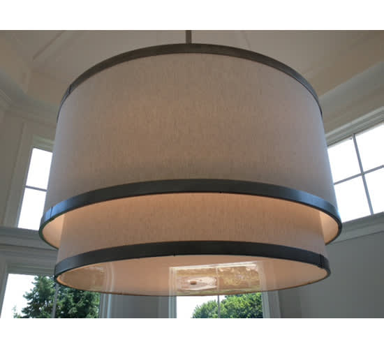 Cilindro 12 Light 73" Wide Pendant