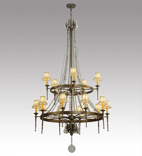 Amaury 15 Light 55" Wide Chandelier
