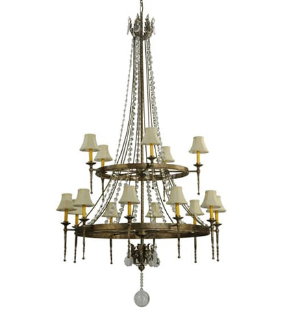 Amaury 15 Light 55" Wide Chandelier