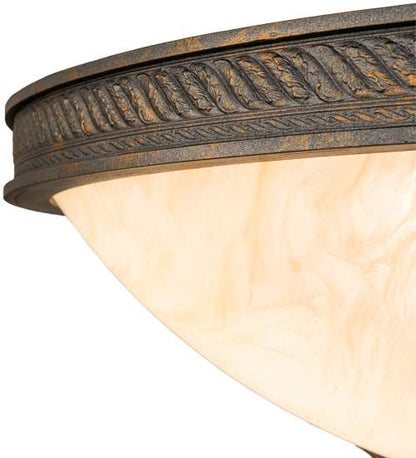 Hoja 4 Light 30" Wide Semi-Flush Bowl Ceiling Fixture