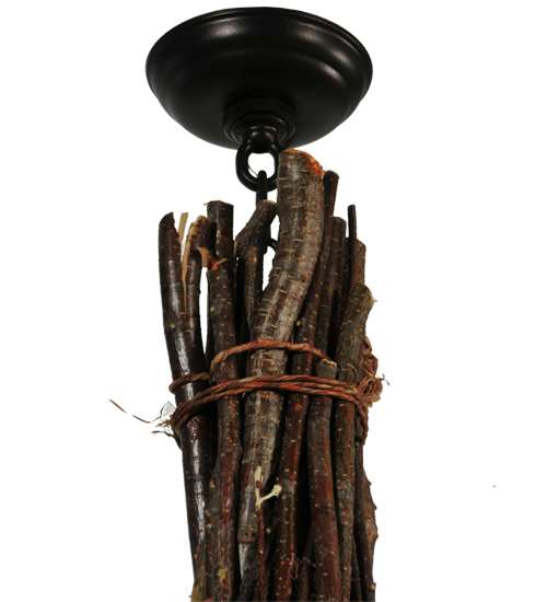 Twigs 6 Light 48" Wide Taper Candle Style Chandelier