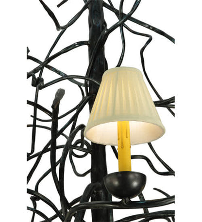 Winter Solstice 6 Light 50" Wide Wrought Iron Chandelier