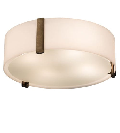 Cilindro Bartel 4 Light 18" Wide Semi-Flush Drum Ceiling Fixture