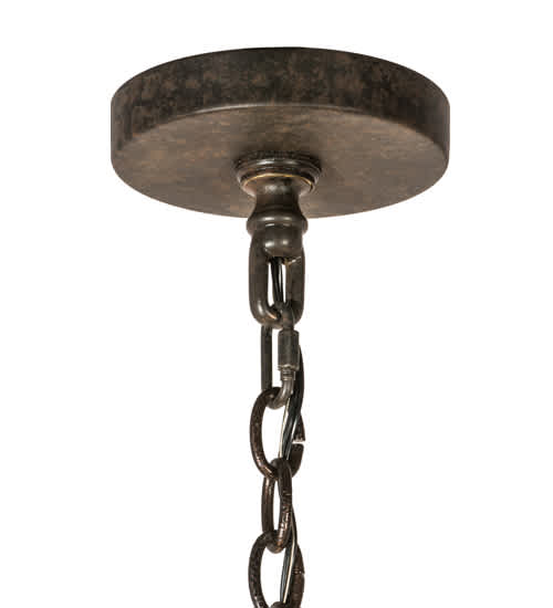 Barrel Stave Madera 8 Light 48" Wide Taper Candle Style Chandelier - Coffee Bean Finish