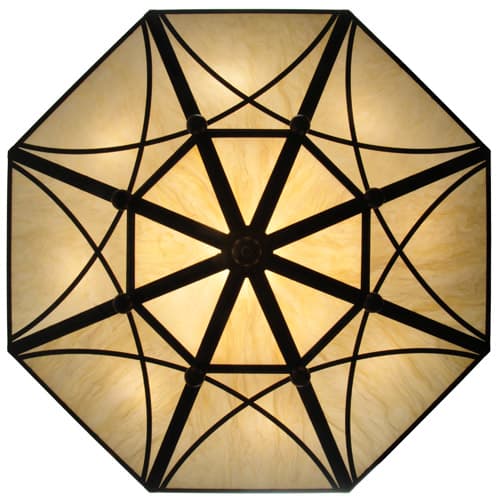 Grenoble 15 Light 74" Wide Semi-Flush Ceiling Fixture