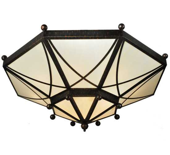 Grenoble 15 Light 74" Wide Semi-Flush Ceiling Fixture