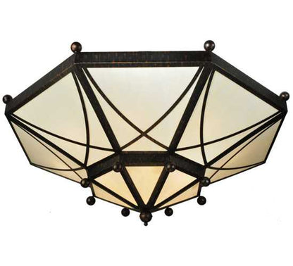 Grenoble 15 Light 74" Wide Semi-Flush Ceiling Fixture