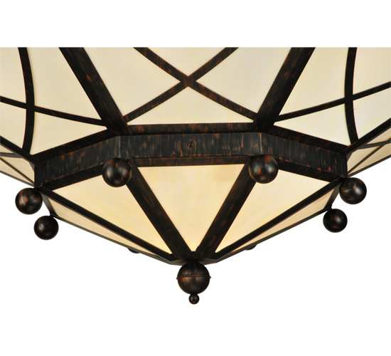 Grenoble 15 Light 74" Wide Semi-Flush Ceiling Fixture