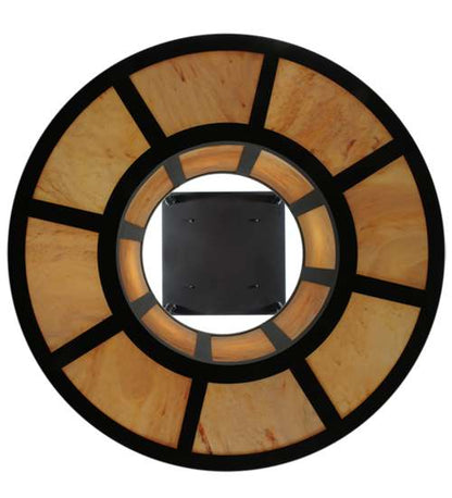 Cilindro Vicksburg 8 Light 48" Wide Semi-Flush Drum Ceiling Fixture - Oil Rubbed Bronze Finish