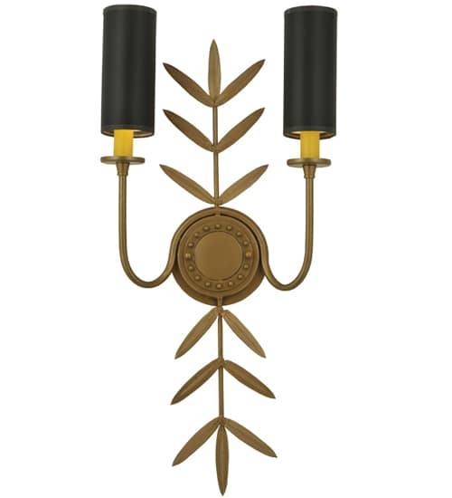 Sunflower 2 Light 24" Tall Wall Sconce