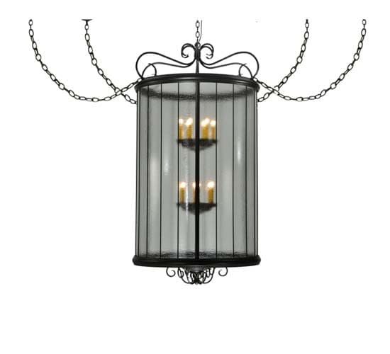 Brio 12 Light 36" Wide Taper Candle Pendant