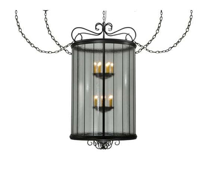Brio 12 Light 36" Wide Taper Candle Pendant