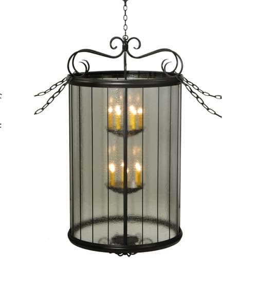 Brio 12 Light 36" Wide Taper Candle Pendant