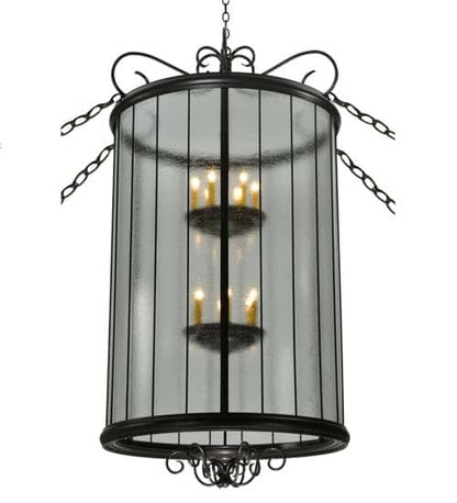 Brio 12 Light 36" Wide Taper Candle Pendant