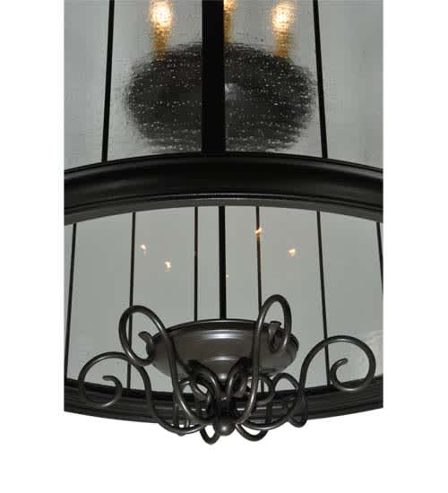 Brio 12 Light 36" Wide Taper Candle Pendant