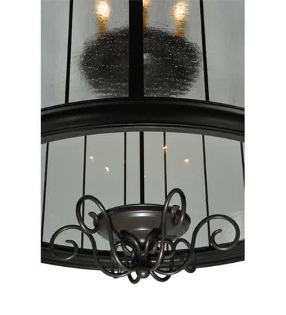 Brio 12 Light 36" Wide Taper Candle Pendant
