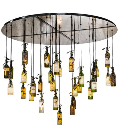 Tuscan Vineyard 30 Light 72" Wide Multi Light Pendant
