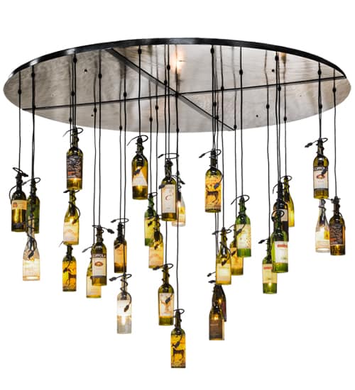 Tuscan Vineyard 30 Light 72" Wide Multi Light Pendant