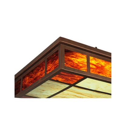 Blaze 3 Light 54" Wide Flush Mount Ceiling Fixture