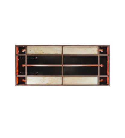 Blaze 3 Light 54" Wide Flush Mount Ceiling Fixture