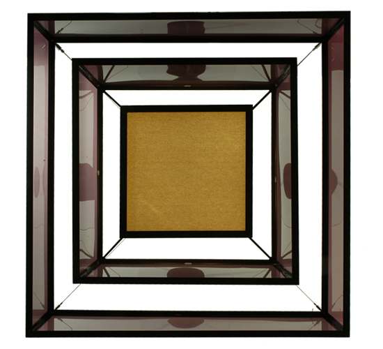 Quadrato Umador 4 Light 51" Wide Semi-Flush Square Ceiling Fixture - Timeless Bronze Finish