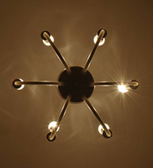 Mission 6 Light 51" Wide Pendant