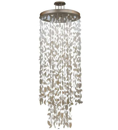 Ginkgo Leaf 6 Light 44" Wide Pendant