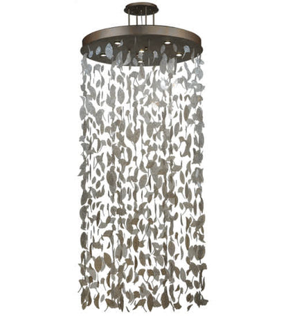 Ginkgo Leaf 6 Light 44" Wide Pendant