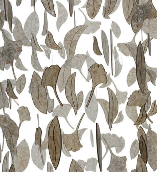Ginkgo Leaf 6 Light 44" Wide Pendant