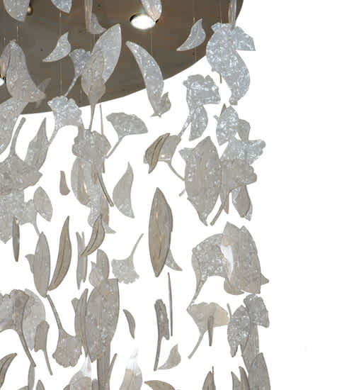 Ginkgo Leaf 6 Light 44" Wide Pendant