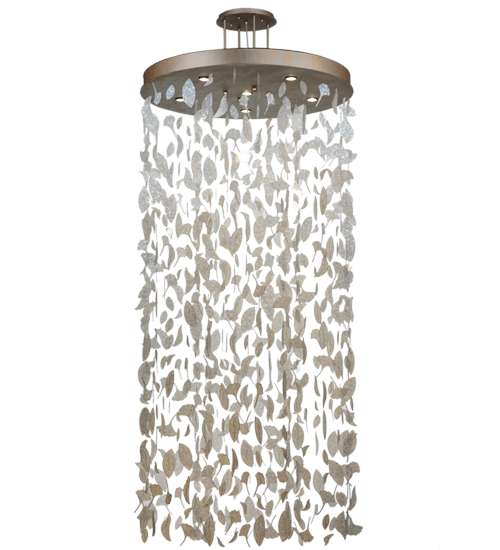 Ginkgo Leaf 6 Light 44" Wide Pendant