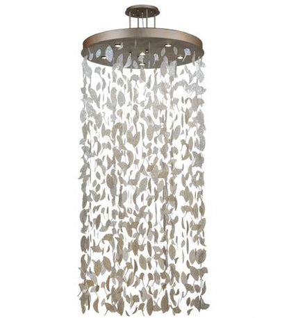 Ginkgo Leaf 6 Light 44" Wide Pendant