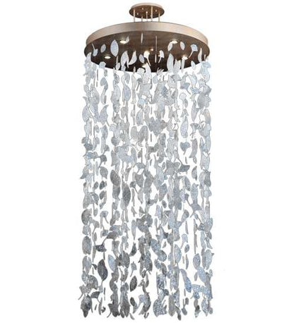 Ginkgo Leaf 6 Light 44" Wide Pendant