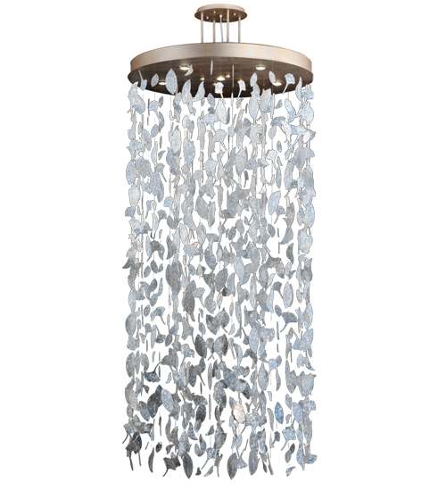 Ginkgo Leaf 6 Light 44" Wide Pendant