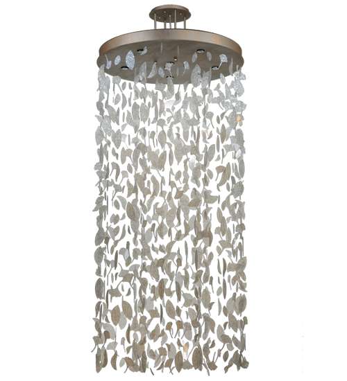 Ginkgo Leaf 6 Light 44" Wide Pendant