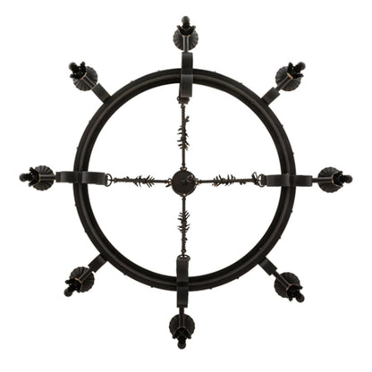 Meyda Tiffany Filomena 8 Light 48" Wide Taper Candle Style Chandelier