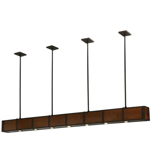 Giradeau 7 Light 6" Wide Linear Pendant