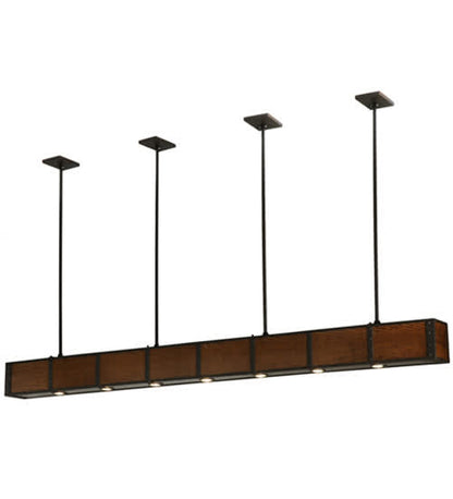 Giradeau 7 Light 6" Wide Linear Pendant