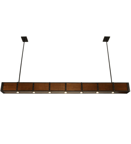 Giradeau 7 Light 6" Wide Linear Pendant