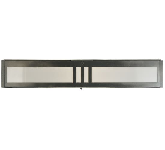 Whitewing 4 Light 36" Wide Flush Mount Square Ceiling Fixture - Blackened Pewter Finish - GU24 Bulb Base