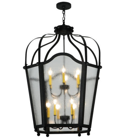 Citadel 12 Light 34" Wide Taper Candle Pendant