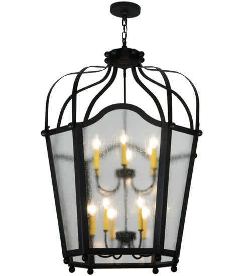 Citadel 12 Light 34" Wide Taper Candle Pendant