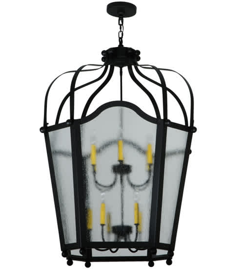 Citadel 12 Light 34" Wide Taper Candle Pendant