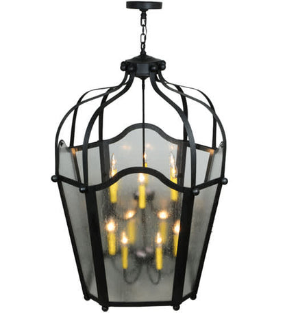 Citadel 12 Light 34" Wide Taper Candle Pendant