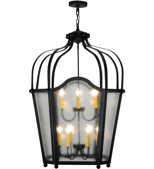 Citadel 12 Light 34" Wide Taper Candle Pendant