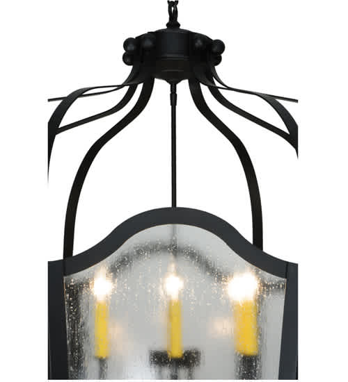 Citadel 12 Light 34" Wide Taper Candle Pendant