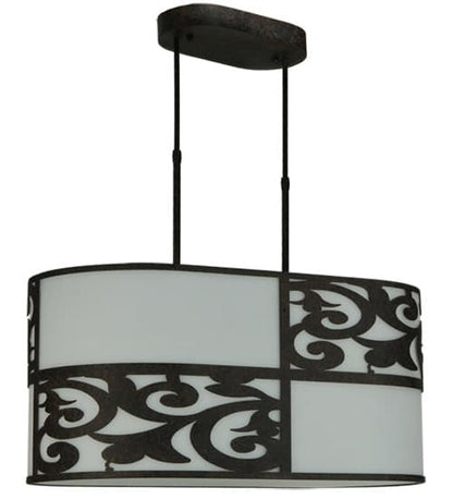 Clarabella 4 Light 19" Wide Linear Pendant