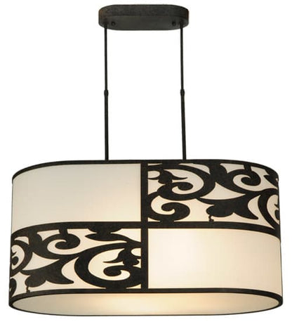 Clarabella 4 Light 19" Wide Linear Pendant